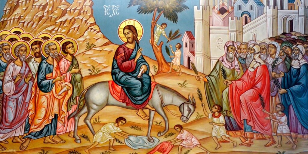 28 апреля Церковь празднует Вход Господень в Иерусалим (Вербное воскресенье)